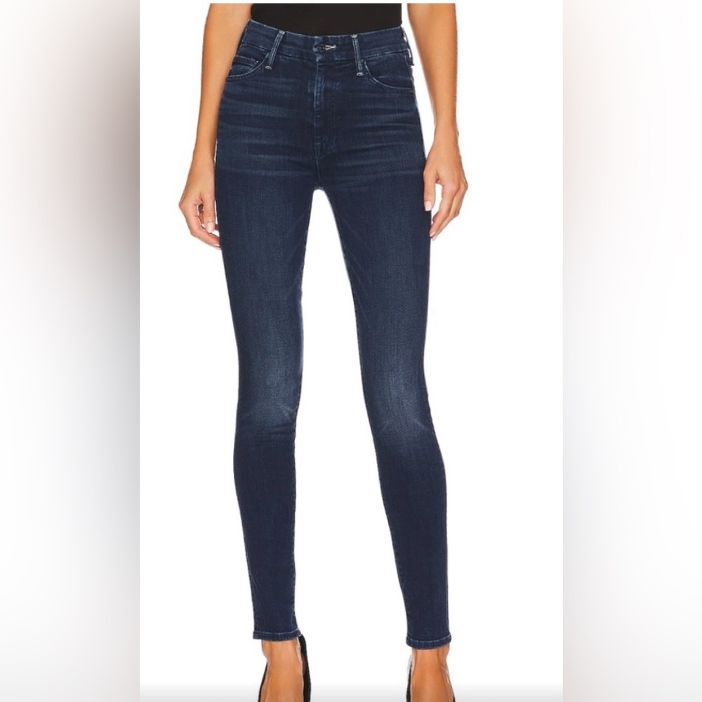 MOTHER Women's Skinny Jeans - Dark Blue